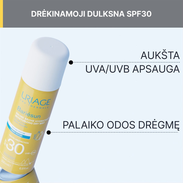 URIAGE BARIESUN, dulksna, SPF30, 200 ml paveikslėlis