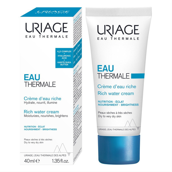 URIAGE EAU THERMALE RICH, drėkinamasis kremas, 40 ml paveikslėlis