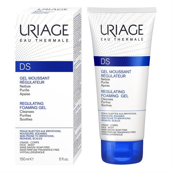 Uriage D.S,. valomasis gelis, 150ml paveikslėlis