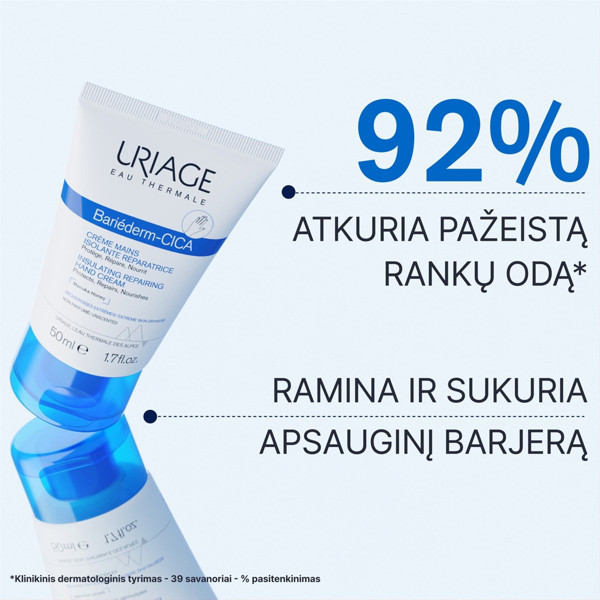 URIAGE BARIEDERM, rankų kremas, 50 ml paveikslėlis