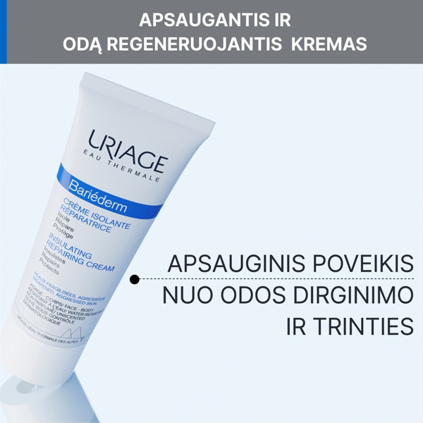 URIAGE BARIEDERM, atkuriamasis kremas, 75 ml paveikslėlis