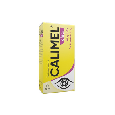 CALIMEL CLEAR, sterilūs akių lašai, 10 ml paveikslėlis