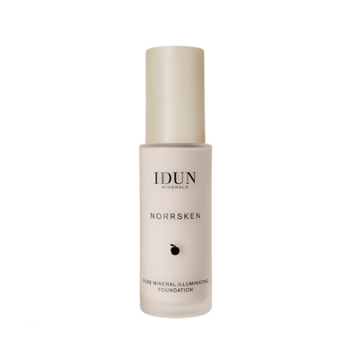 IDUN Minerals skystas makiažo pagrindas lengvai maskuojantis Norrsken Jorunn Nr. 1201, 30 ml