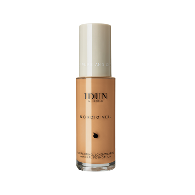 IDUN Minerals skystas makiažo pagrindas stipriai maskuojantis Nordic Veil Embla 1315, 26ml