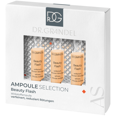 DR. GRANDEL BEAUTY FLASH, aktyvių ingredientų koncentrato ampulės, 3 x 3ml