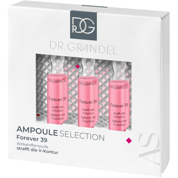 DR. GRANDEL FOREVER 39, aktyvių ingredientų koncentrato ampulės, 3 x 3 ml