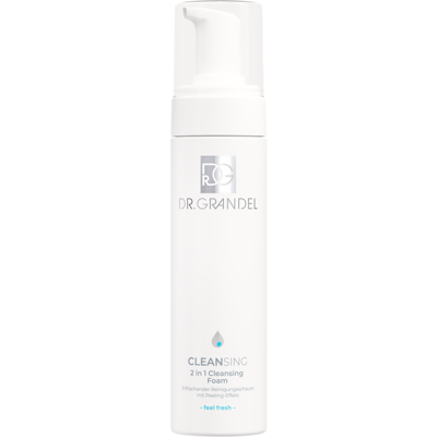 DR. GRANDEL 2 IN 1 CLEANSING FOAM, gaivios valomosios putos su šveitimo efektu, 200 ml