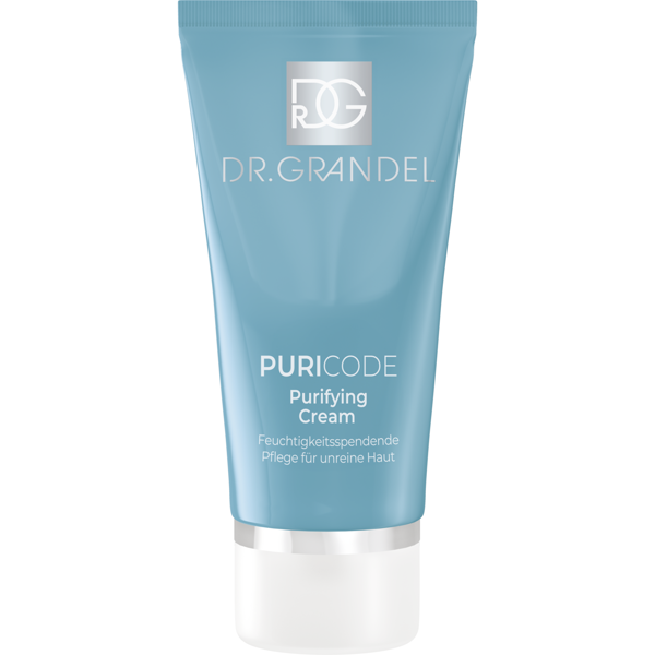 DR. GRANDEL PURICODE PURIFYING CREAM, kremas sausos į spuogus linkusios odos priežiūrai, 50 ml