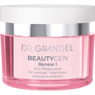 DR. GRANDEL BEAUTYGEN RENEW I - SILKY TOUCH, veido kremas mišriai, riebiai odai, 50 ml