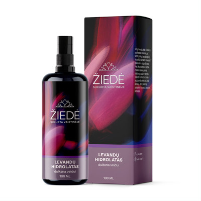 ŽIEDĖ, hidrolatas levandų, 100 ml paveikslėlis