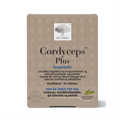 NEW NORDIC CORDYCEPS PLUS. 30 tablečių paveikslėlis