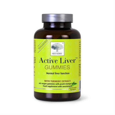 NEW NORDIC, Active Liver Gummies, 60 guminukų paveikslėlis