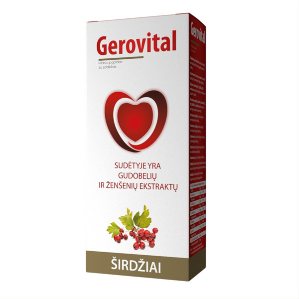 GEROVITAL, geriamasis skystis, 500ml.  paveikslėlis