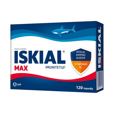 ISKIAL MAX, kapsulės, N120 paveikslėlis