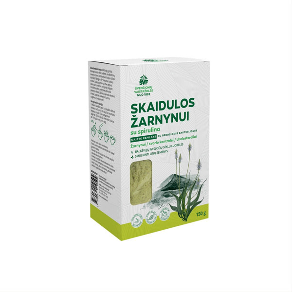 ŠVF SKAIDULOS ŽARNYNUI, su spirulina, 150g, paveikslėlis