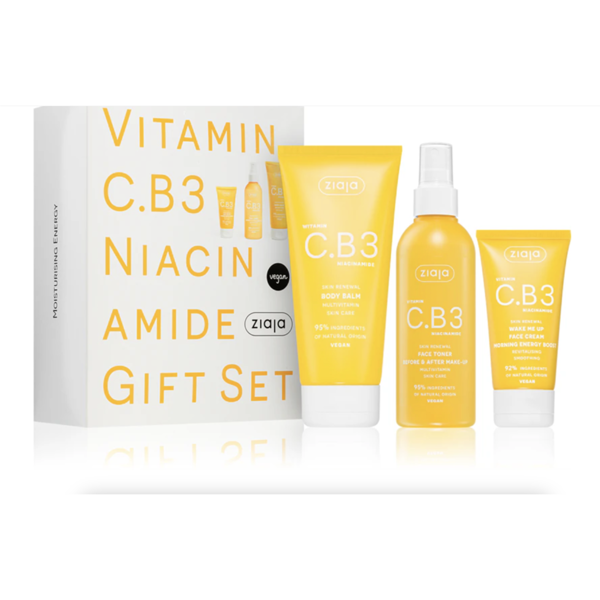 ZIAJA VITAMIN C.B3 NIACINAMIDE DOVANŲ RINKINYS