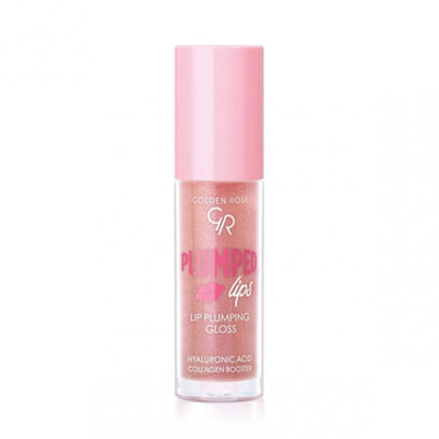 GOLDEN ROSE lūpų blizgesys PLUMPED, Nr. 206, 4,7 ml