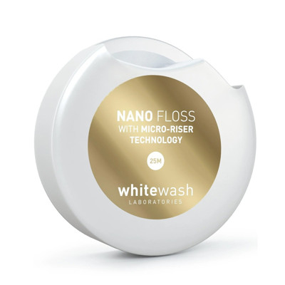 WHITEWASH NANO FLOSS, išsiplečiantis tarpdančių siūlas, 25m, 1vnt. paveikslėlis