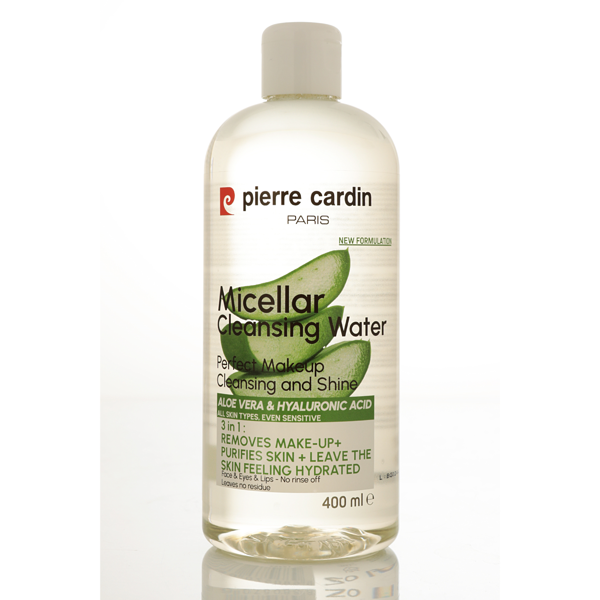 Pierre Cardin micelinis vanduo 400ml, Aloe