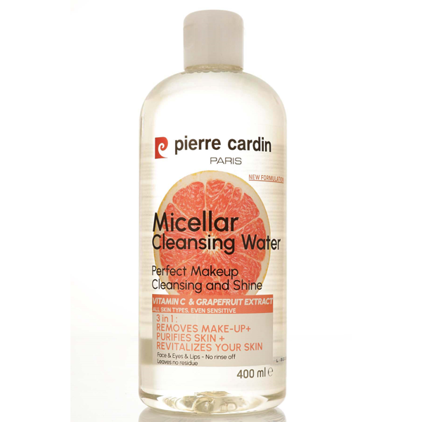 Pierre Cardin micelinis vanduo 400ml, Grapefruit