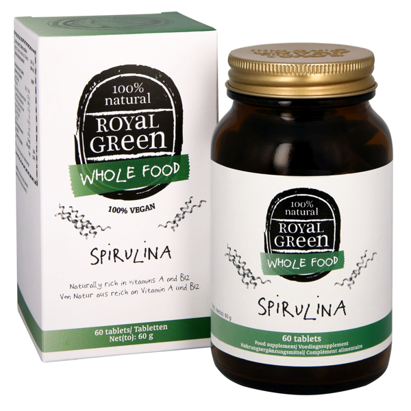 ROYAL GREEN SPIRULINA, 1000 mg N60