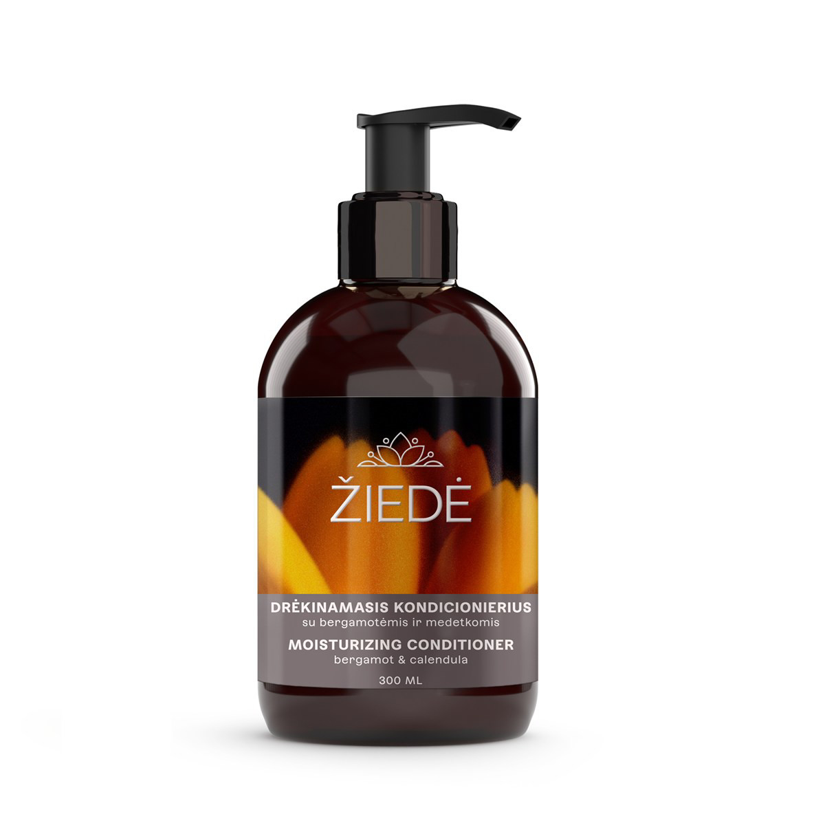 ŽIEDĖ, kondicionierius drėkinamasis su bergamotėmis ir medetkomis 300 ml