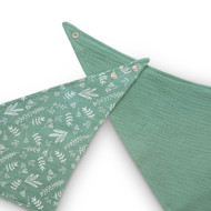 Baboo Seilinukas Bandana (2 vnt) Peachy Keen, Žalia, 0+ Mėn