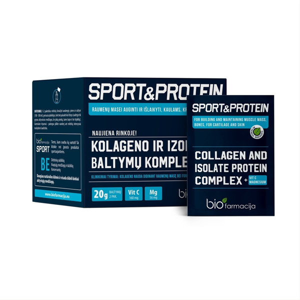 SPORT&PROTEIN, milteliai geriamajam tirpalui, N28  paveikslėlis