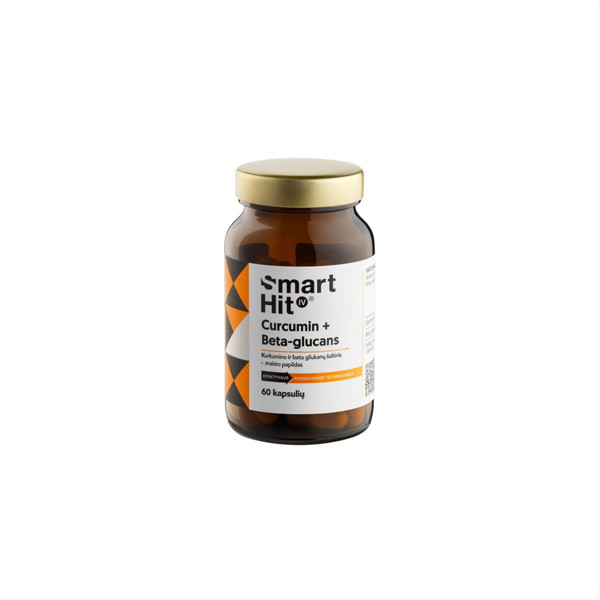 SmartHit Curcumin + Beta-glucans, N60 paveikslėlis