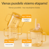 Mother-K PPSU Mokomasis puodelis, nuo 12mėn. Mother-K PPSU Mokomasis puodelis, nuo 12mėn.