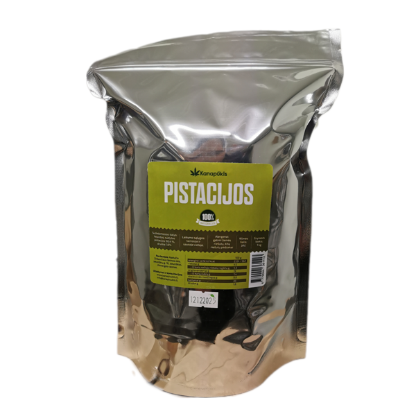 KANAPŪKIS Pistacijos 1 kg