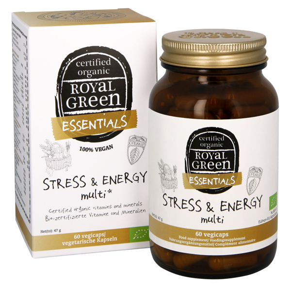 ROYAL GREEN BIO Stress& Energy Multi N60 vkaps.