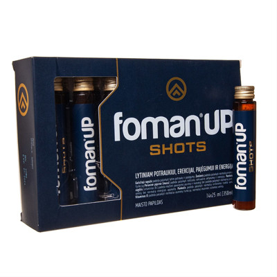 FOMAN UP SHOTS, 25 ml, 14 vnt. paveikslėlis