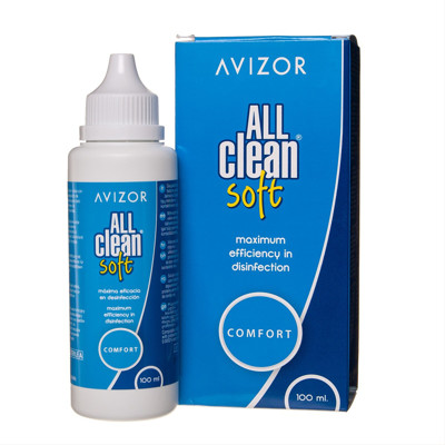 ALL CLEAN SOFT, kontaktinių lęšių skystis, 100 ml paveikslėlis