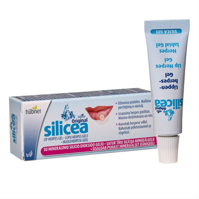 SILICEA LIP HERPES GEL, gelis, 5 g paveikslėlis