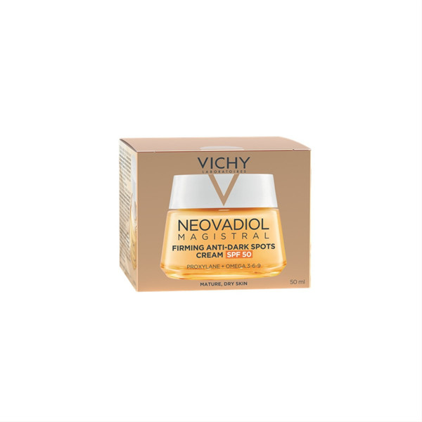 VICHY NEOVADIOL MAGISTRAL, tamsias dėmes mažinantis stangrinamasis kremas su SPF 50, 50ml paveikslėlis