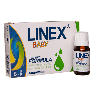 LINEX BABY, lašai, 8 ml  paveikslėlis