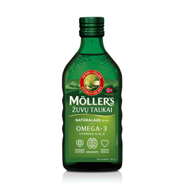 MOLLER'S ŽUVŲ TAUKAI, natūralaus skonio, 250 ml paveikslėlis