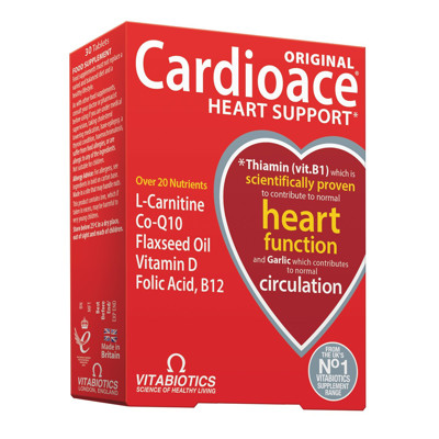 CARDIOACE, 30 tablečių paveikslėlis