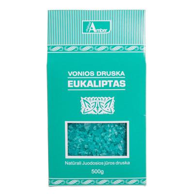 AQUA AMBER EUKALIPTAS, druska voniai, 500 g paveikslėlis