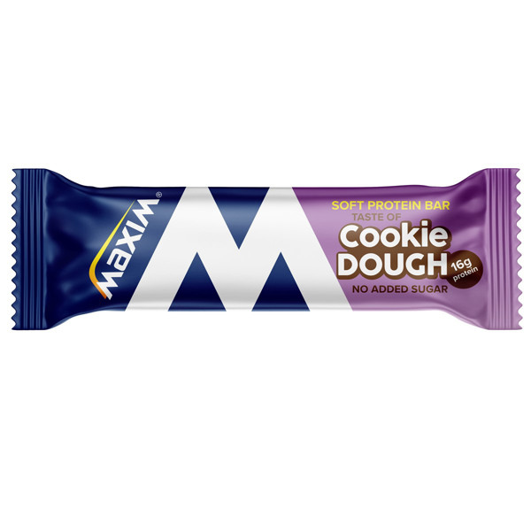 MAXIM, Cookie Dough skonio baltymų batonėlis. 55 g paveikslėlis