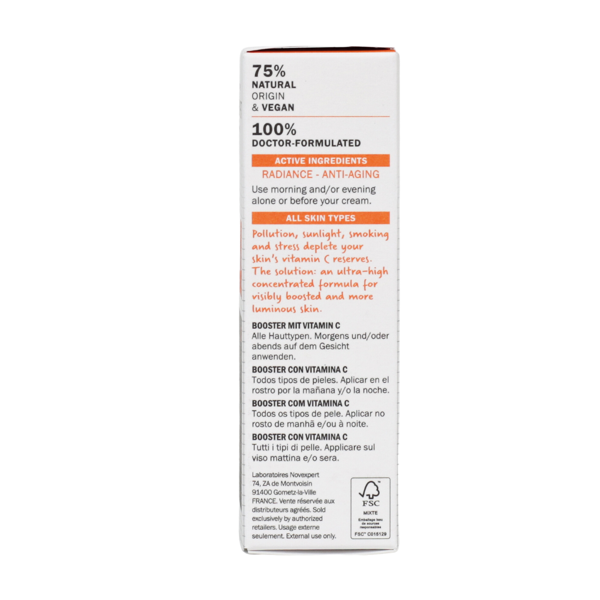 NOVEXPERT veido serumas su vitaminu C stipriai koncentruotas, 30 ml