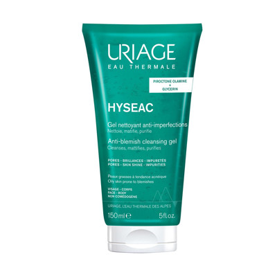 URIAGE HYSEAC, gelinis prausiklis, 150 ml paveikslėlis