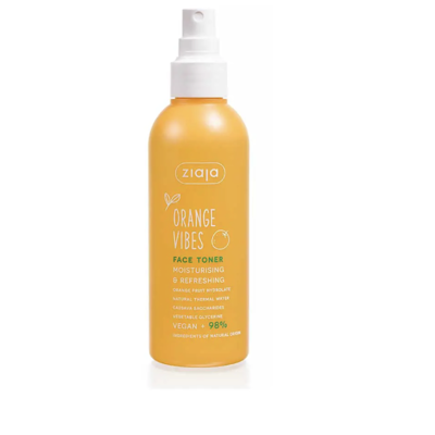 ZIAJA APELSINŲ  DRĖKINAMASIS VEIDO TONIKAS 190 ml