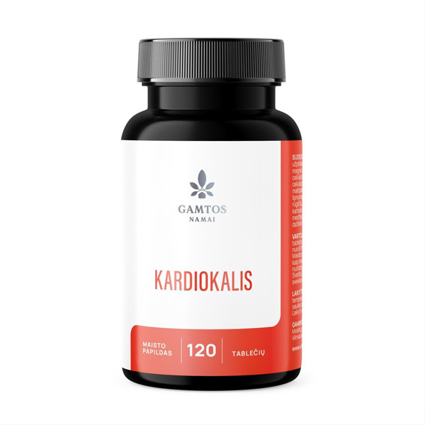 GAMTOS NAMAI KARDIOKALIS, 30 tablečių paveikslėlis