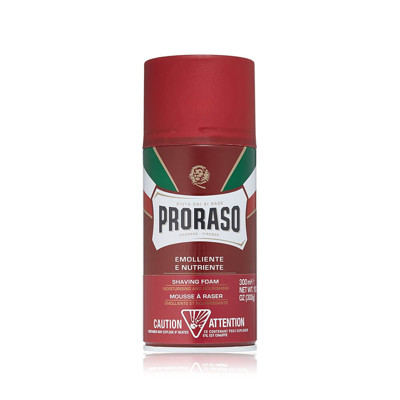 RED SHAVING FOAM, maitinančios skutimosi putos, 300ml