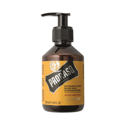 WOOD & SPICE BEARD WASH, barzdos šampūnas, 200ml