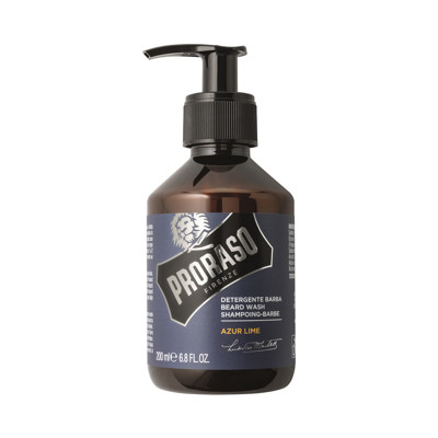 AZUR LIME BEARD WASH, barzdos šampūnas, 200ml