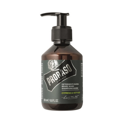 CYPRESS & VETYVER BEARD WASH, barzdos šampūnas, 200ml