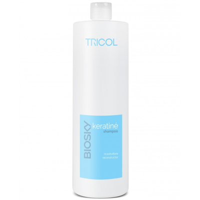 BIOSKY Keratine šampūnas pažeistiems plaukams, 1000 ml